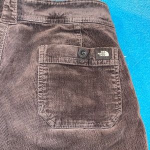 North Face Corduroy Cargo Pants, size 0